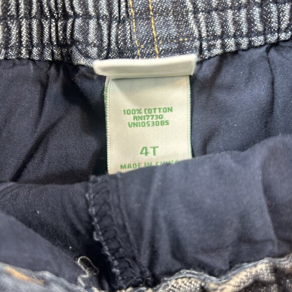 Circo Girls Size 4 T Denim jean skirt with built-in shorts Pull On Faux Front - Picture 7 of 9